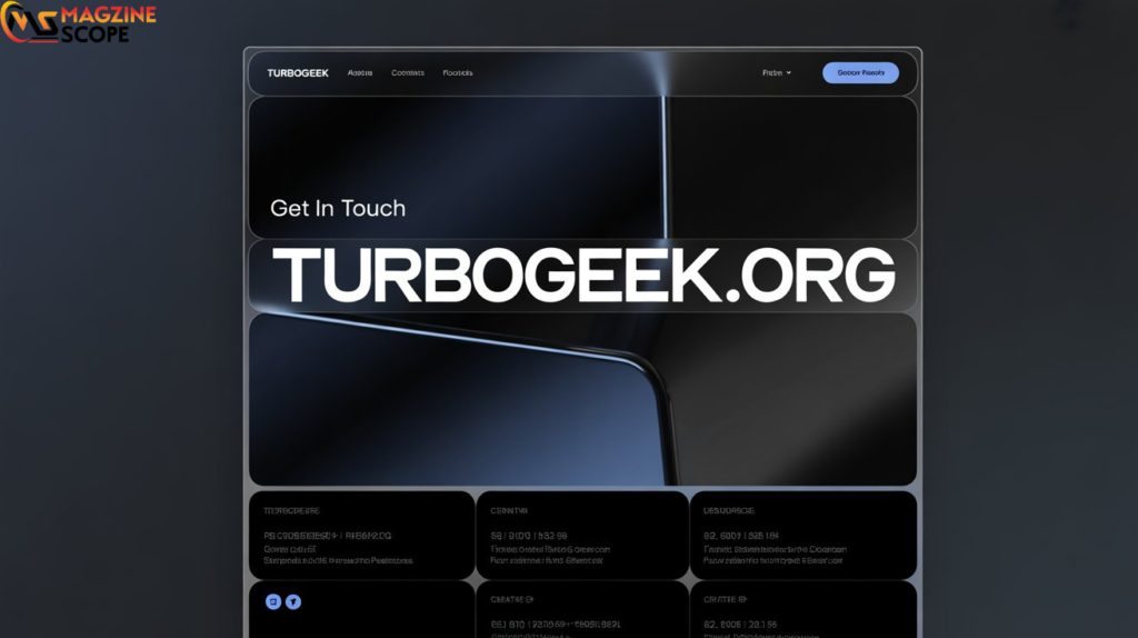 get in touch in turbogeek.org
