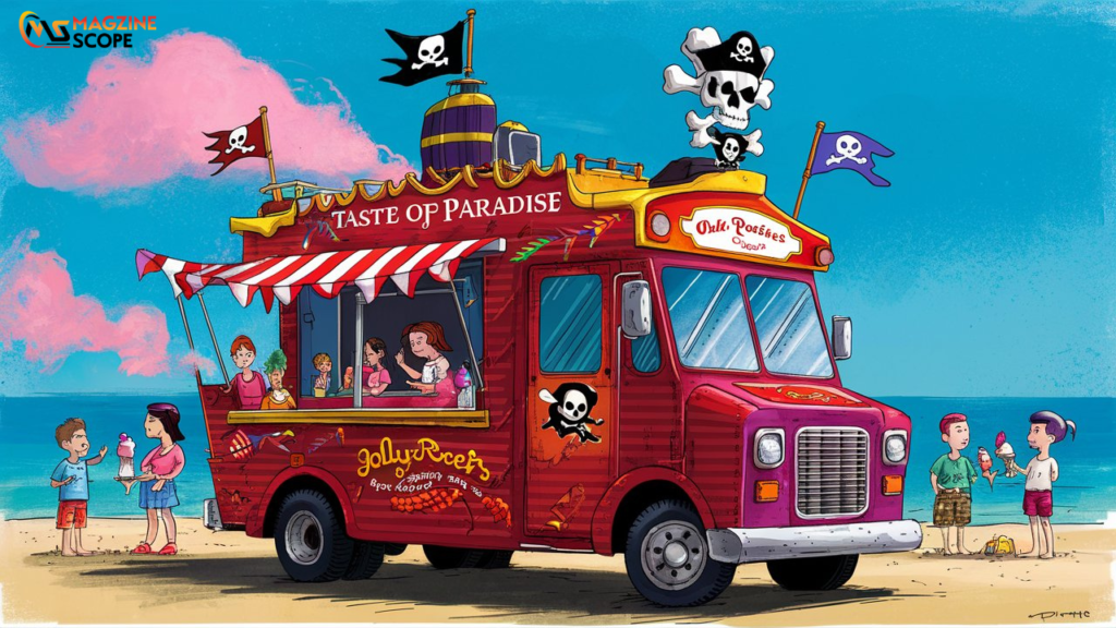 the jolly rogers taste of paradise ice cream truck sterling ak