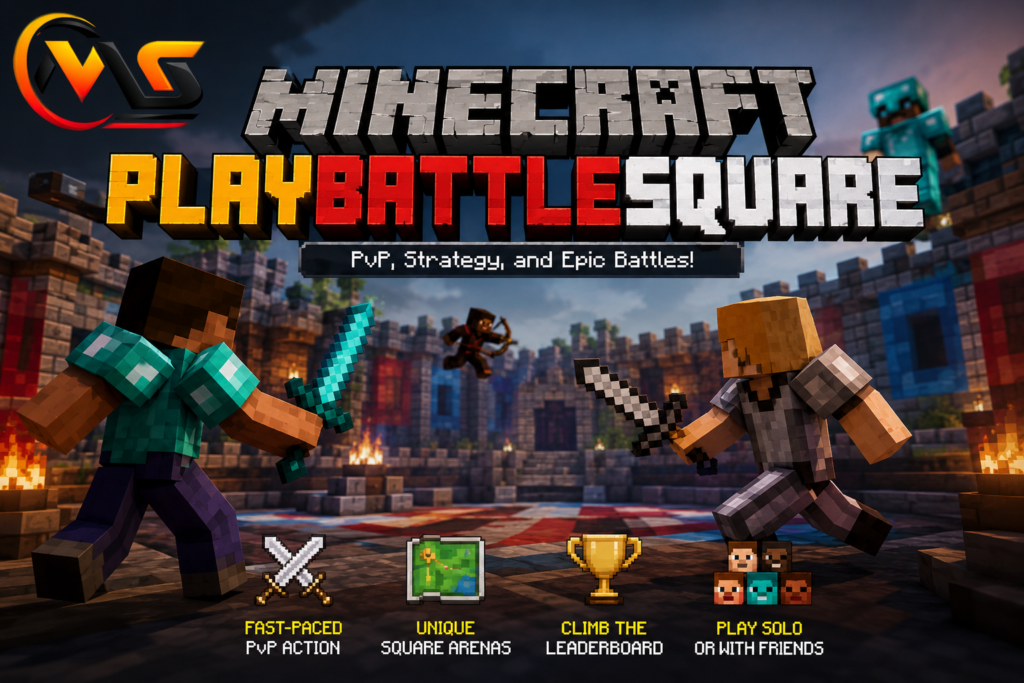 Minecraft PlayBattleSquare