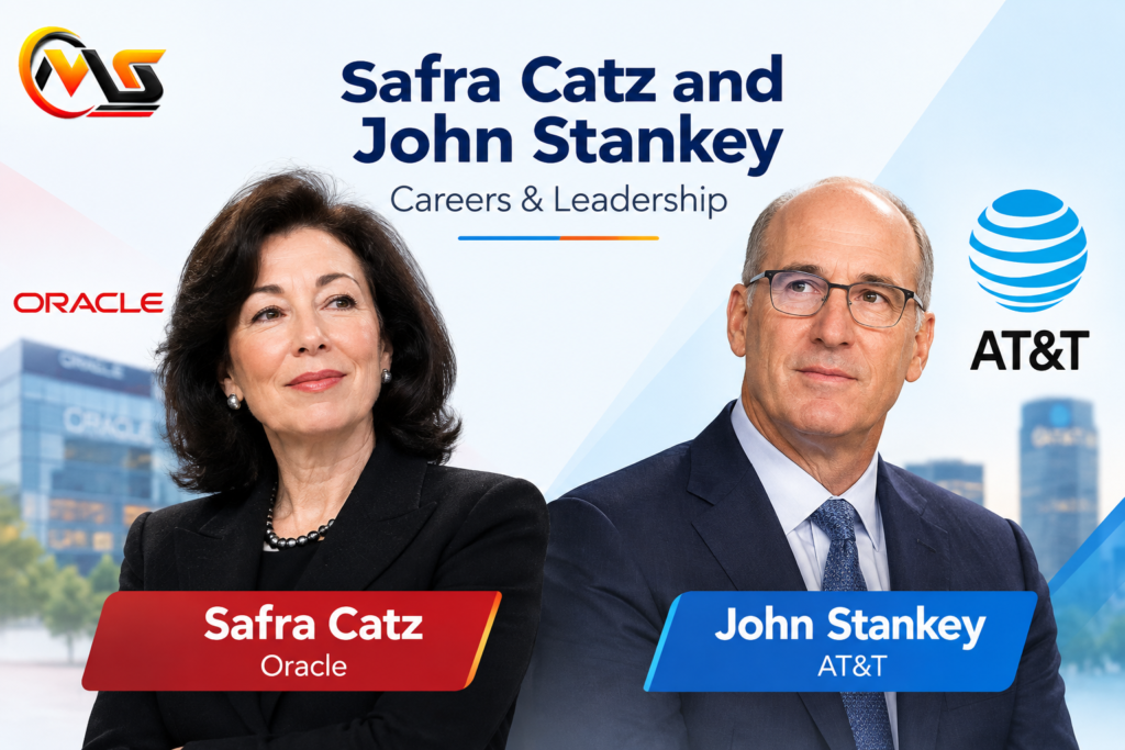 Safra Catz and John Stankey: Careers & Leadership Safra Catz and John Stankey