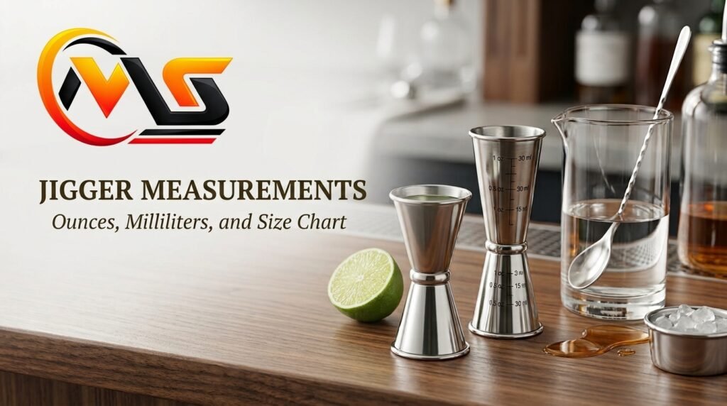 Jigger Measurements: Ounces, Milliliters, and Size Chart Jigger Measurements