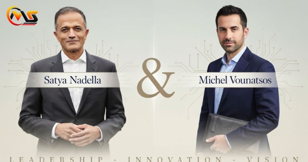 Satya Nadella and Michel Vounatsos: Careers, Connection and Leadership Satya Nadella and Michel Vounatsos